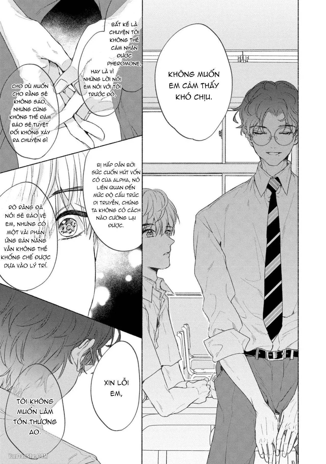 Thầy à, em không thể chịu đựng được nữa Chapter 3 Trang 14