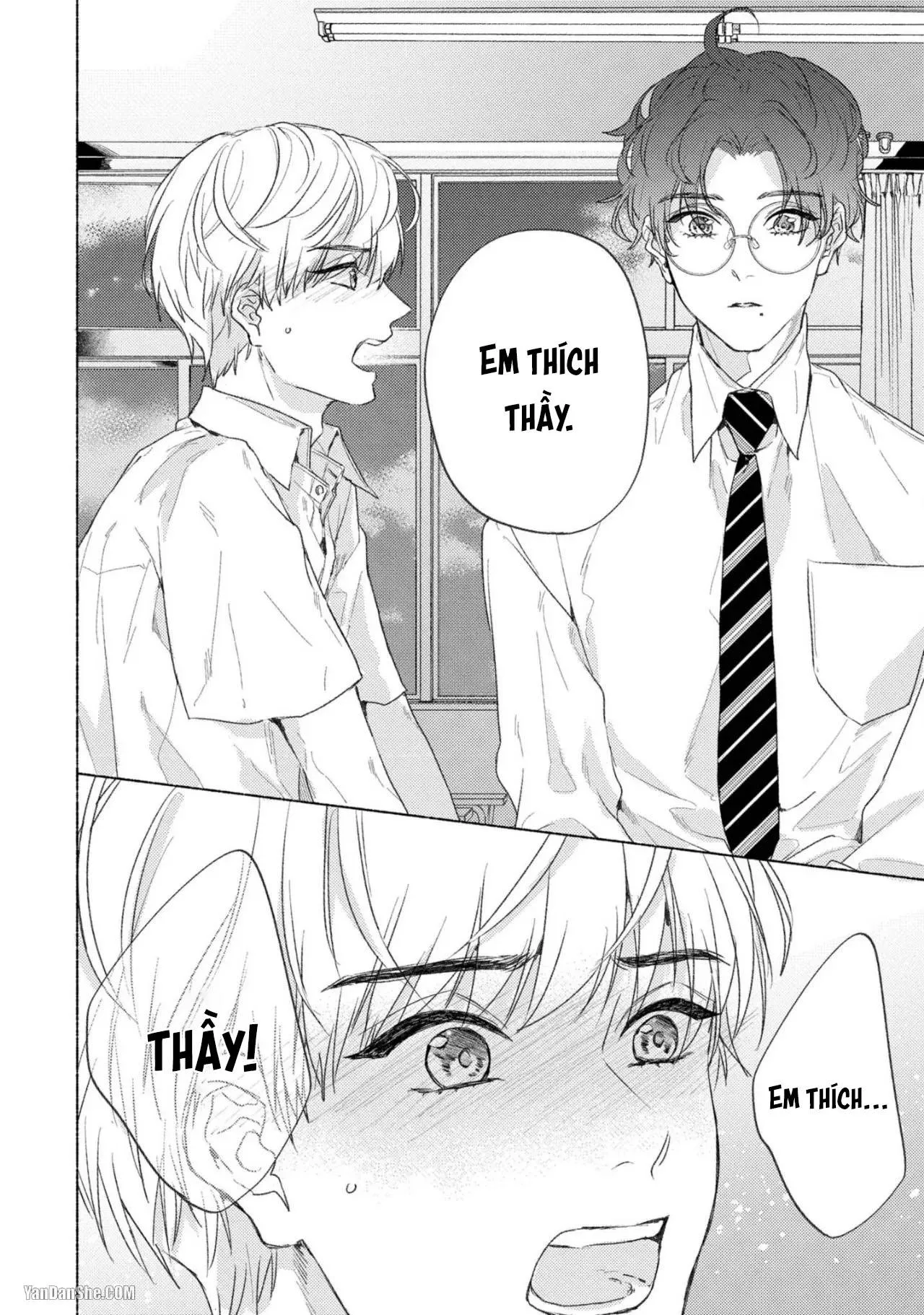 Thầy à, em không thể chịu đựng được nữa Chapter 3 Trang 15