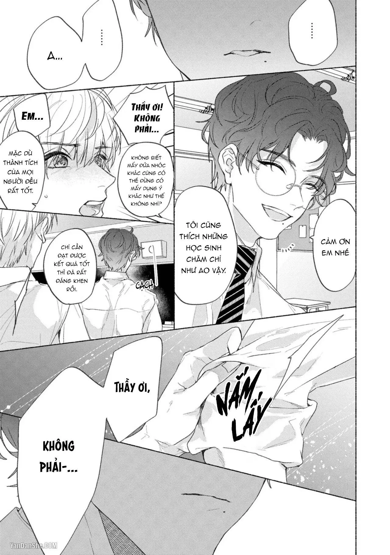 Thầy à, em không thể chịu đựng được nữa Chapter 3 Trang 16