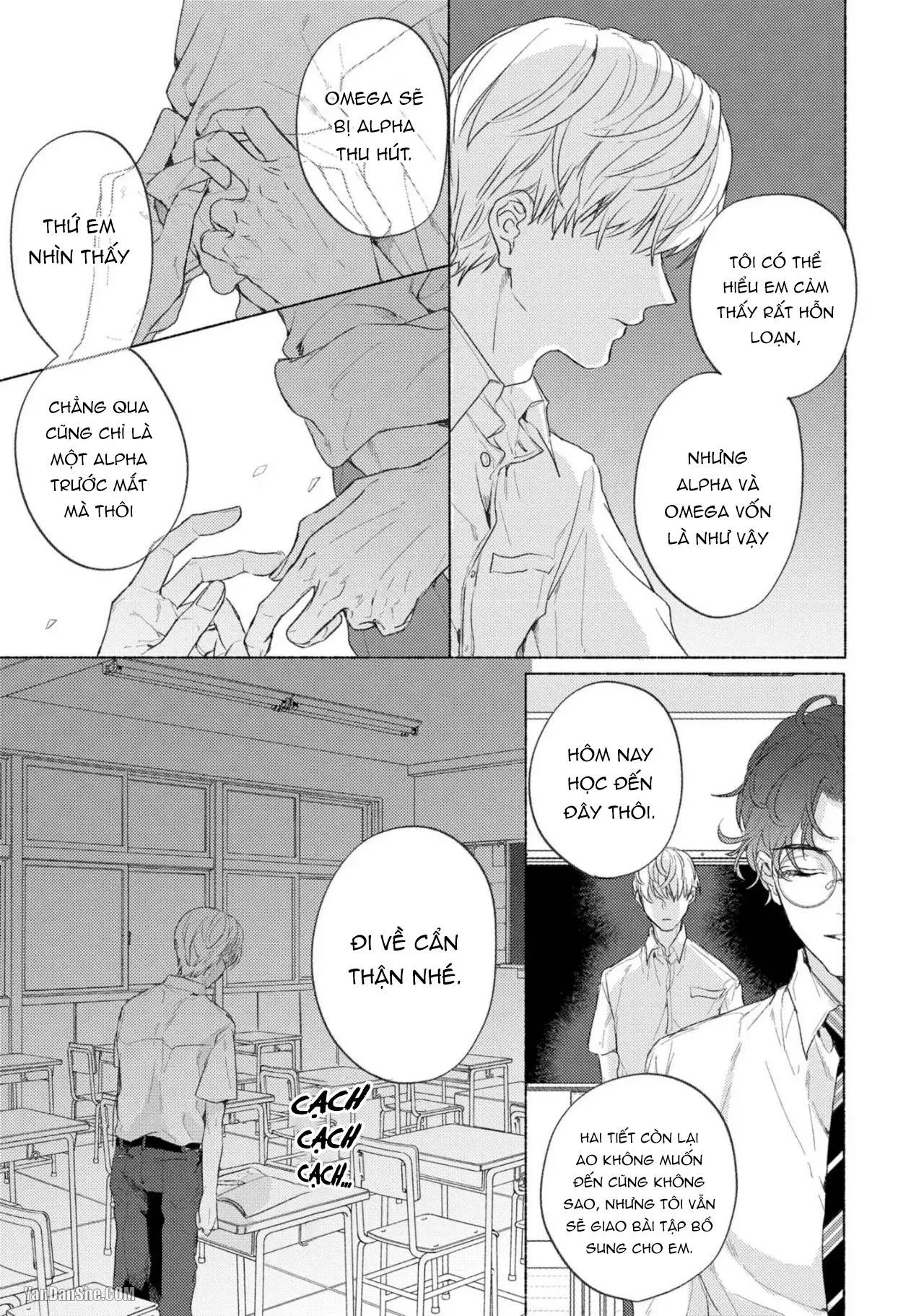 Thầy à, em không thể chịu đựng được nữa Chapter 3 Trang 18