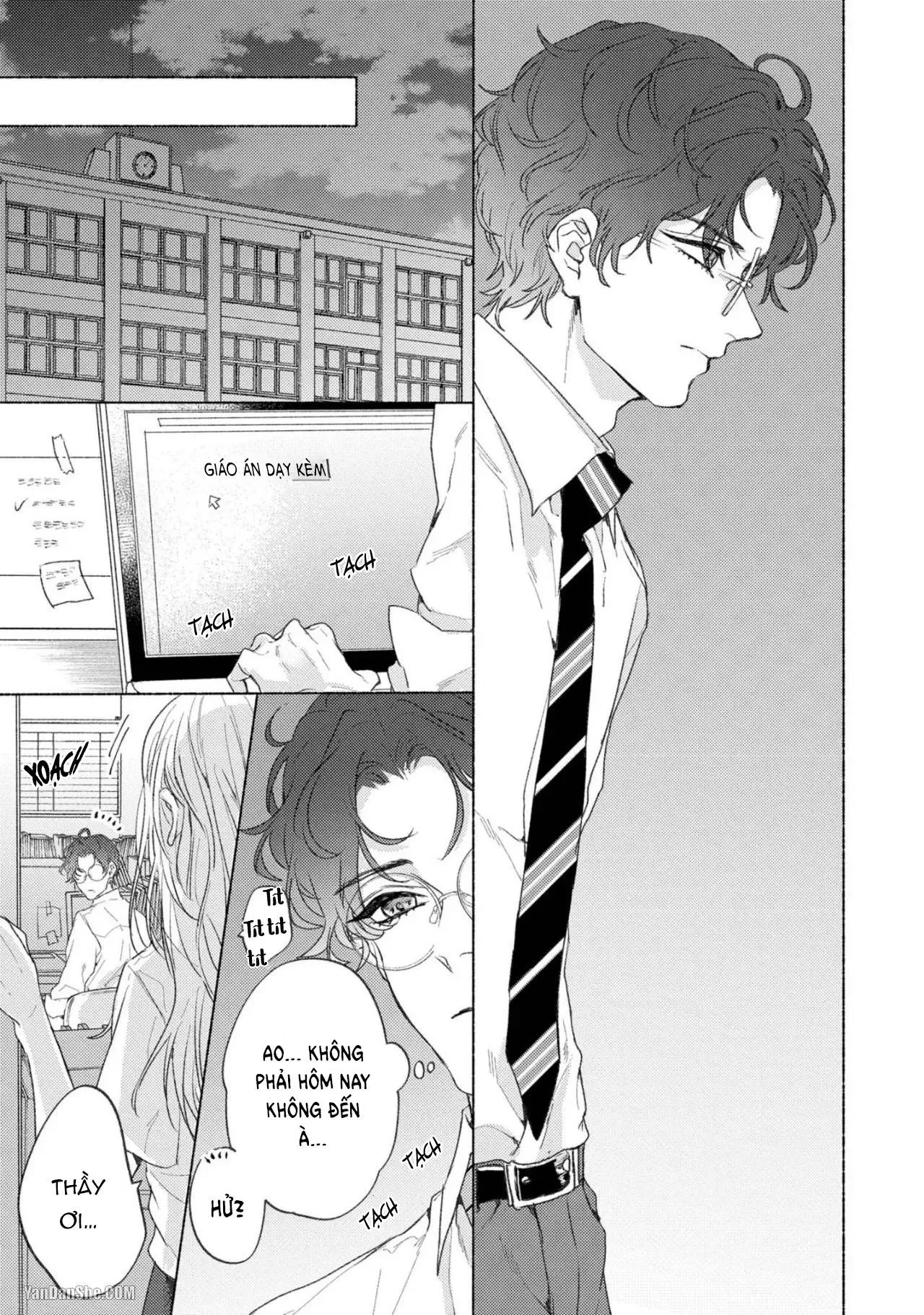 Thầy à, em không thể chịu đựng được nữa Chapter 3 Trang 20