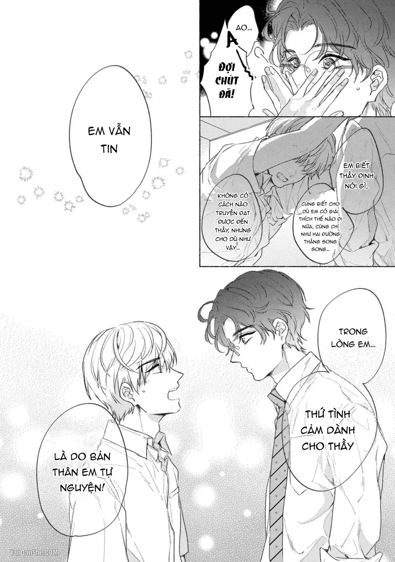 Thầy à, em không thể chịu đựng được nữa Chapter 3 Trang 27