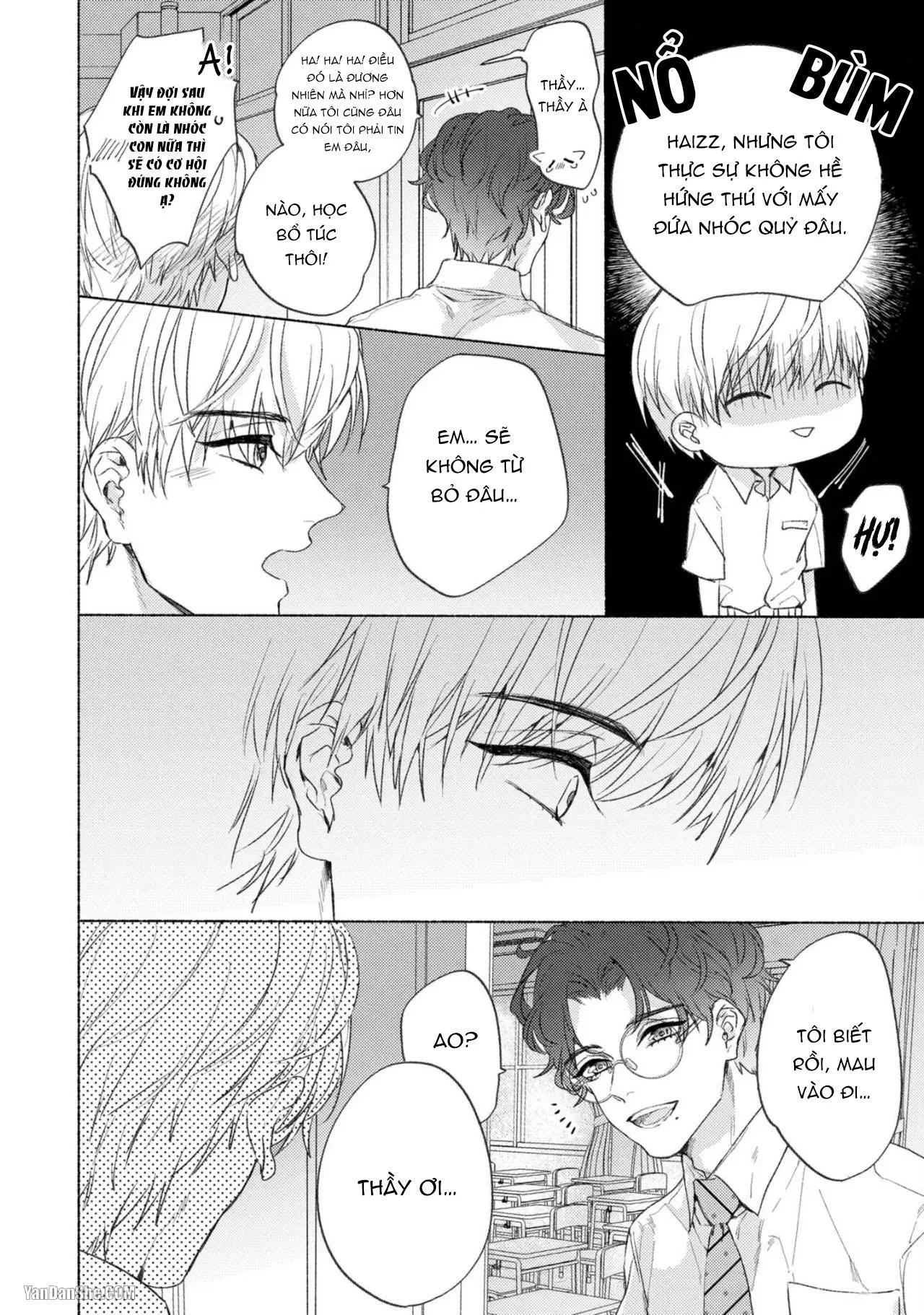 Thầy à, em không thể chịu đựng được nữa Chapter 3 Trang 29