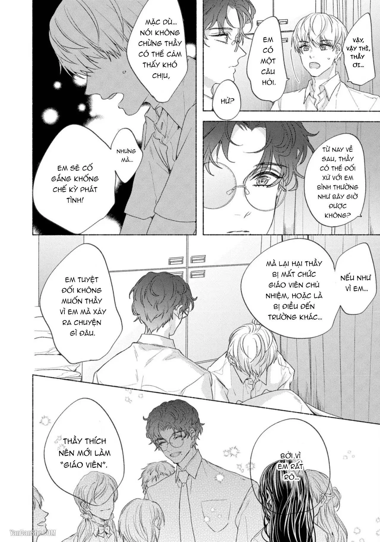 Thầy à, em không thể chịu đựng được nữa Chapter 4 Trang 27