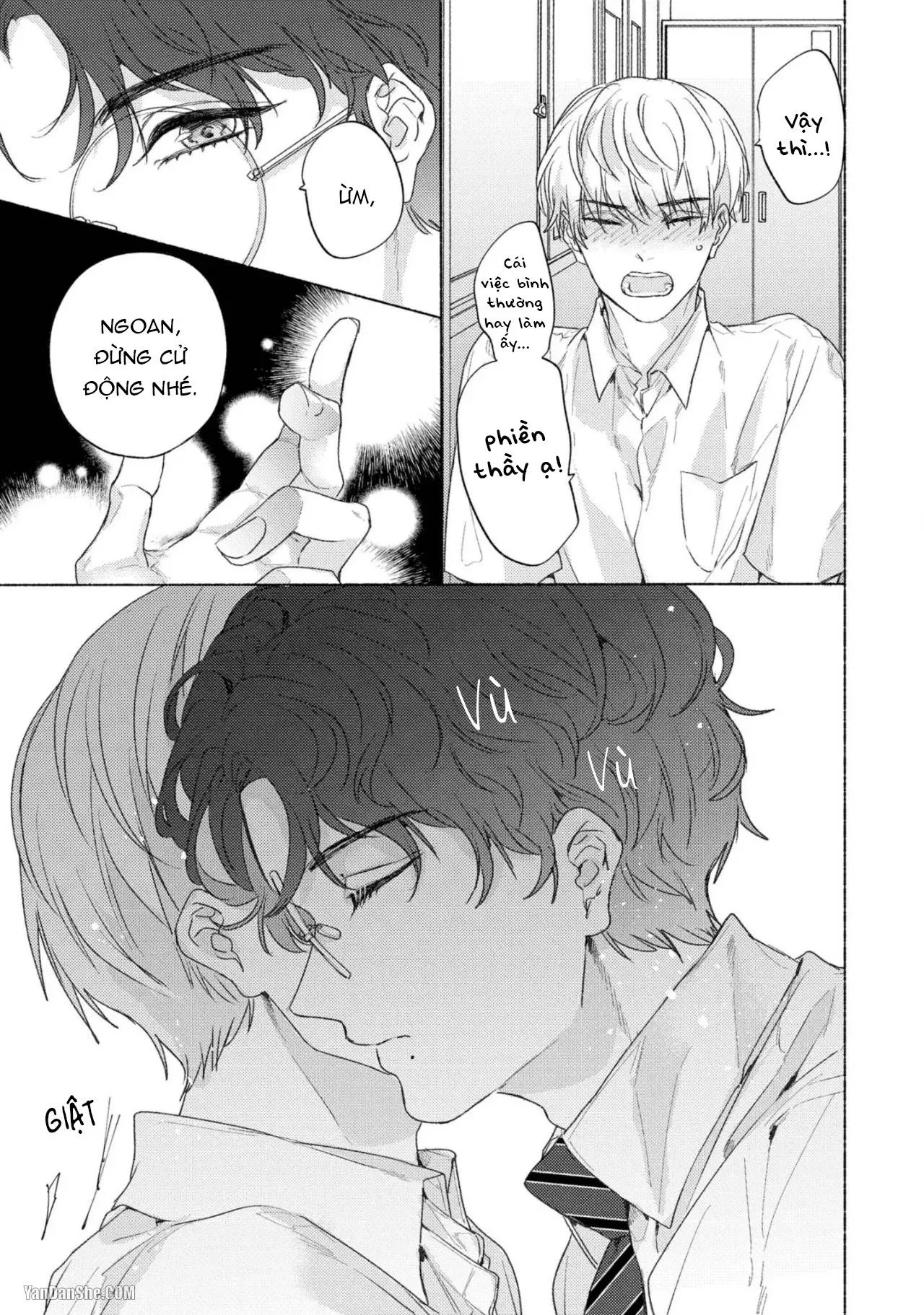 Thầy à, em không thể chịu đựng được nữa Chapter 5 Trang 6