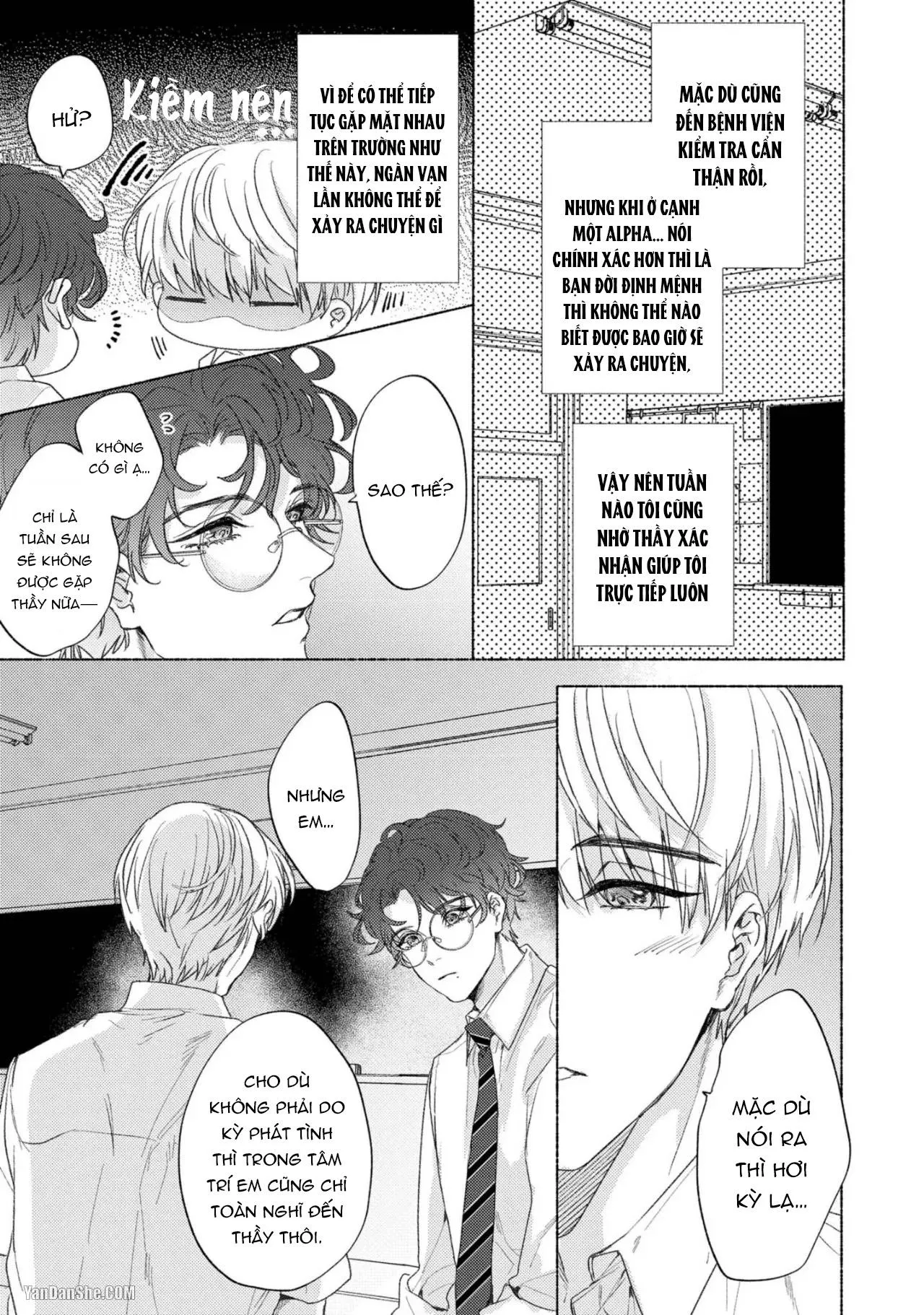 Thầy à, em không thể chịu đựng được nữa Chapter 5 Trang 8