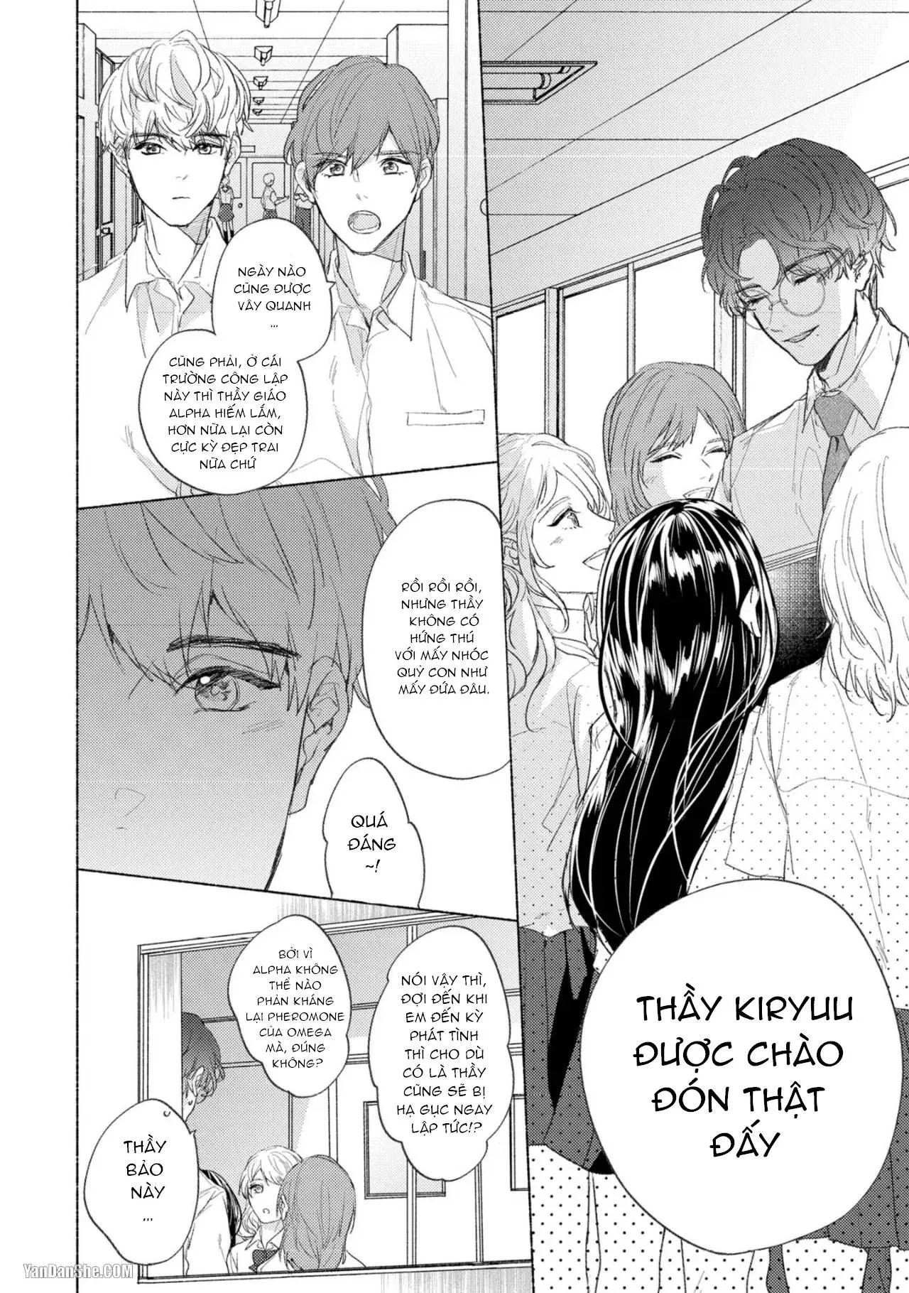 Thầy à, em không thể chịu đựng được nữa Chapter 1 Trang 3