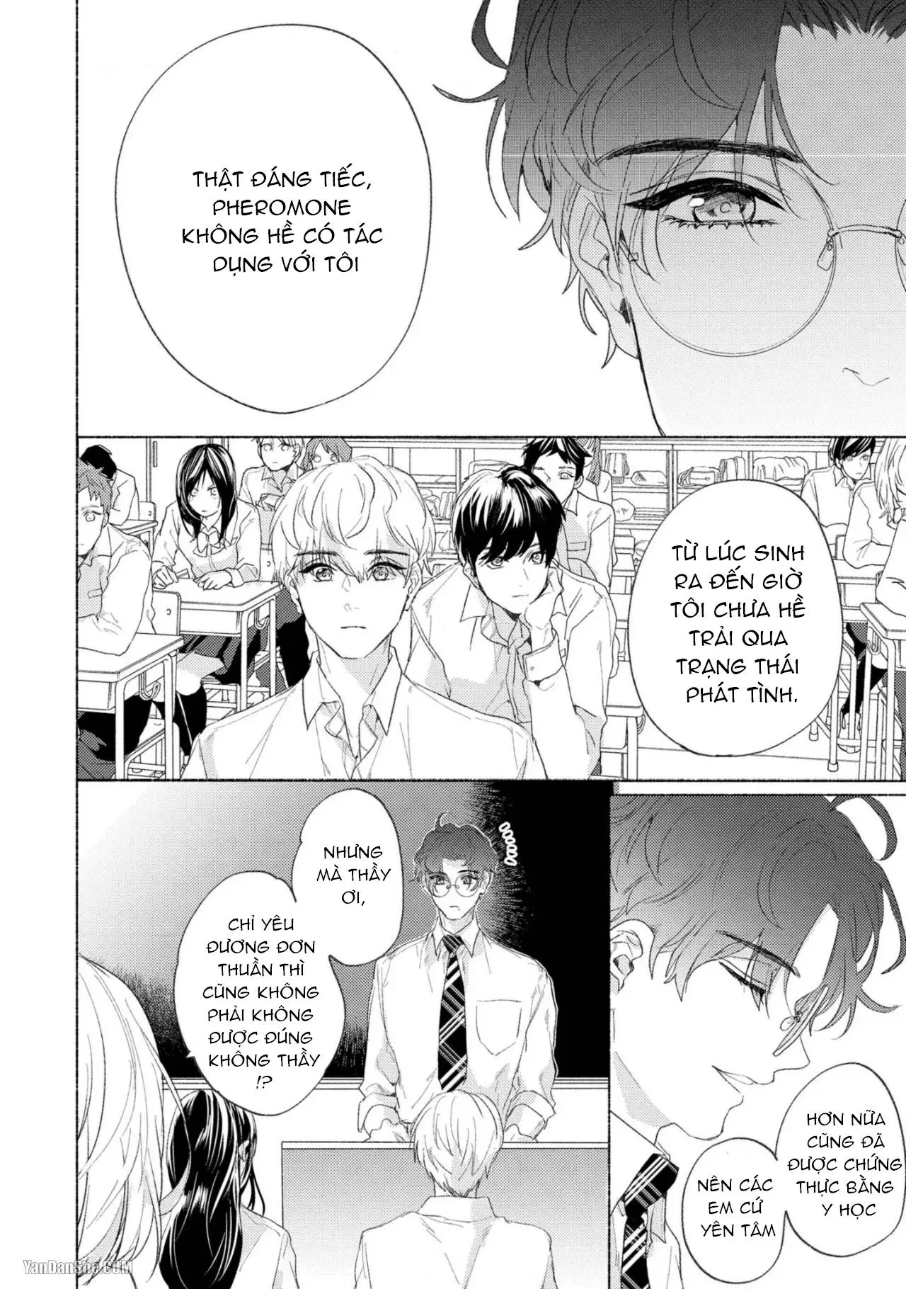 Thầy à, em không thể chịu đựng được nữa Chapter 1 Trang 7