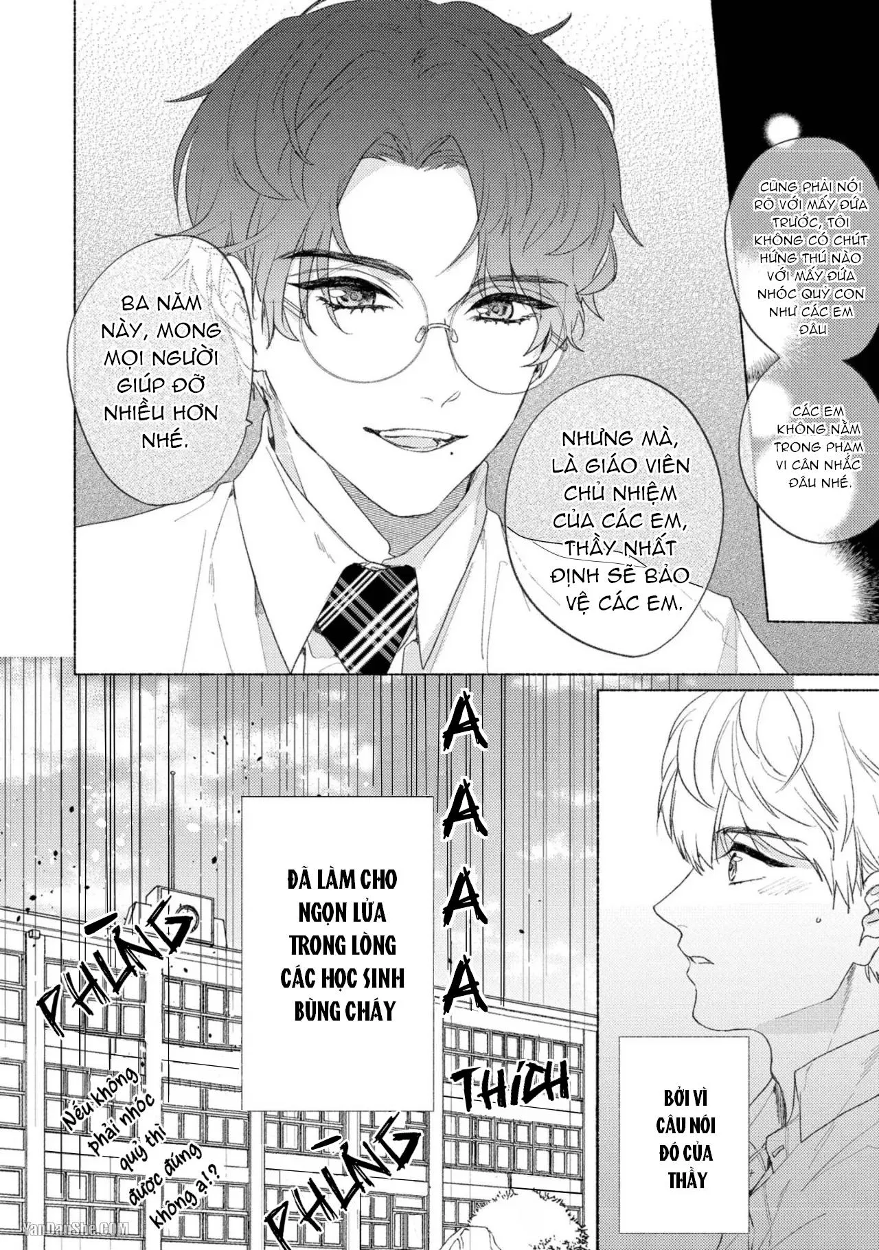 Thầy à, em không thể chịu đựng được nữa Chapter 1 Trang 9