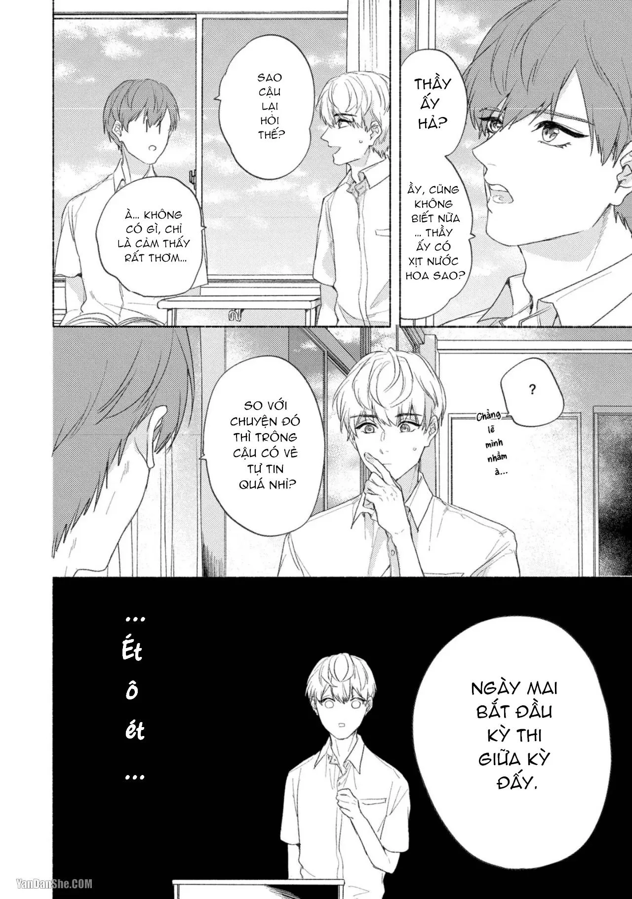 Thầy à, em không thể chịu đựng được nữa Chapter 1 Trang 17