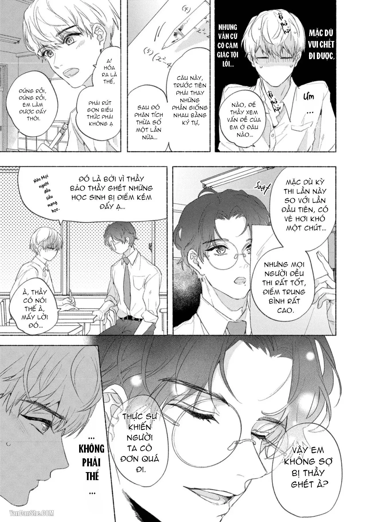 Thầy à, em không thể chịu đựng được nữa Chapter 1 Trang 20