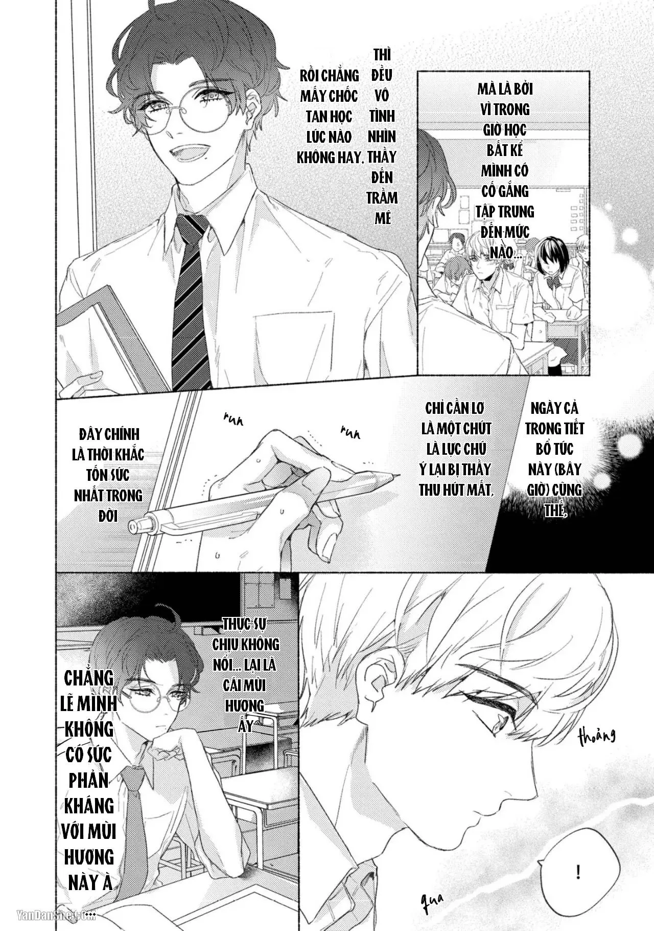 Thầy à, em không thể chịu đựng được nữa Chapter 1 Trang 21