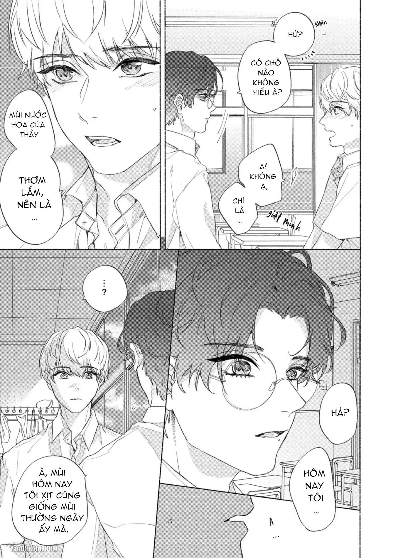 Thầy à, em không thể chịu đựng được nữa Chapter 1 Trang 22