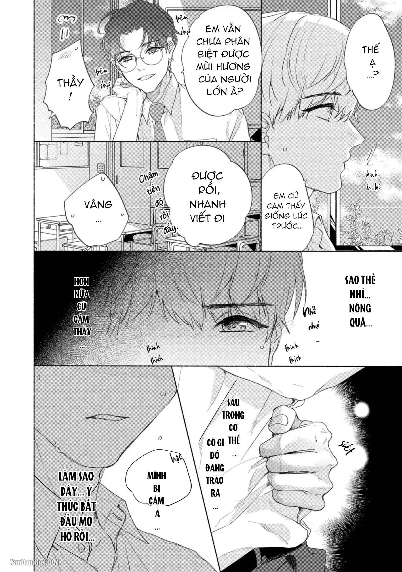 Thầy à, em không thể chịu đựng được nữa Chapter 1 Trang 23