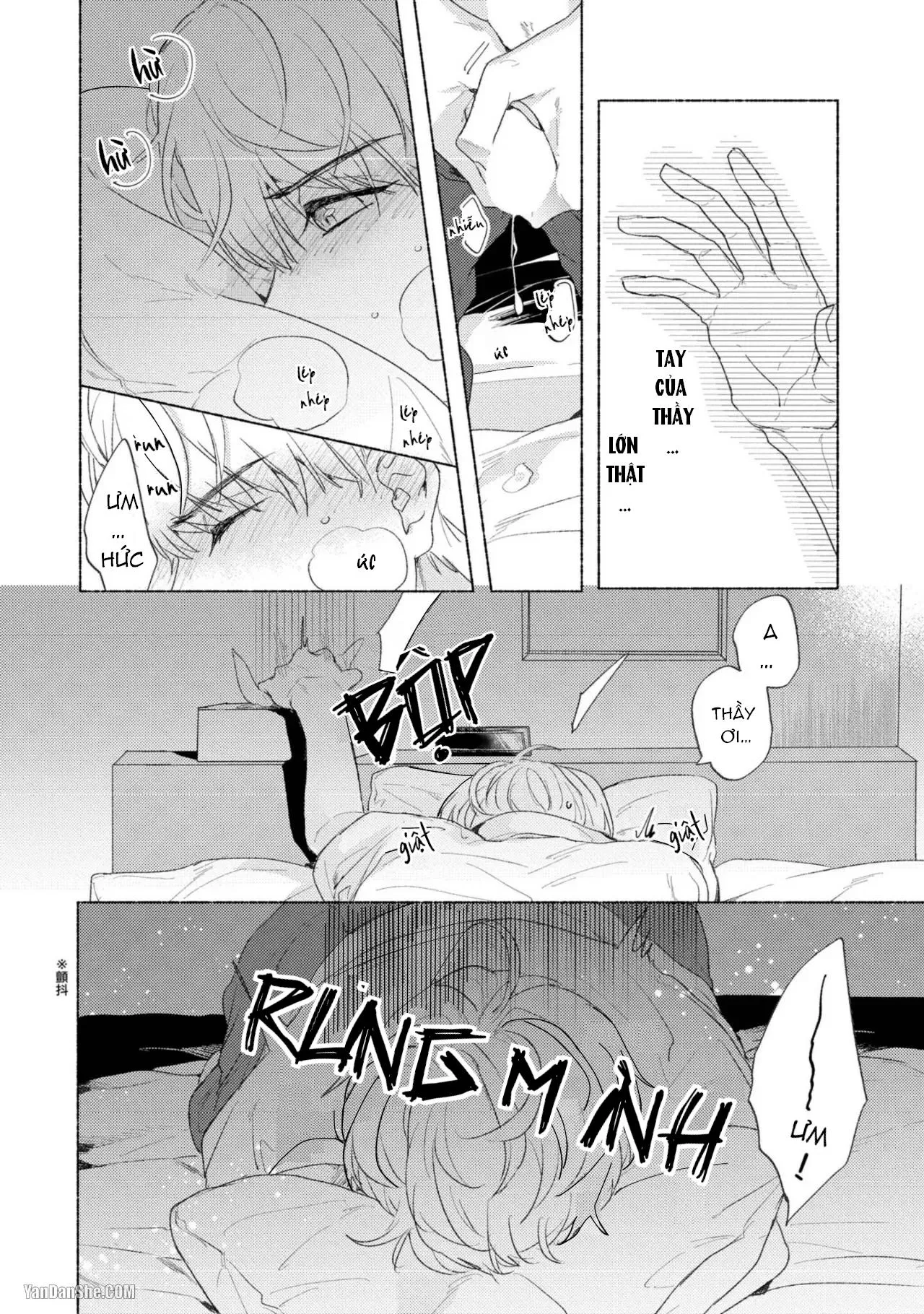 Thầy à, em không thể chịu đựng được nữa Chapter 1 Trang 27
