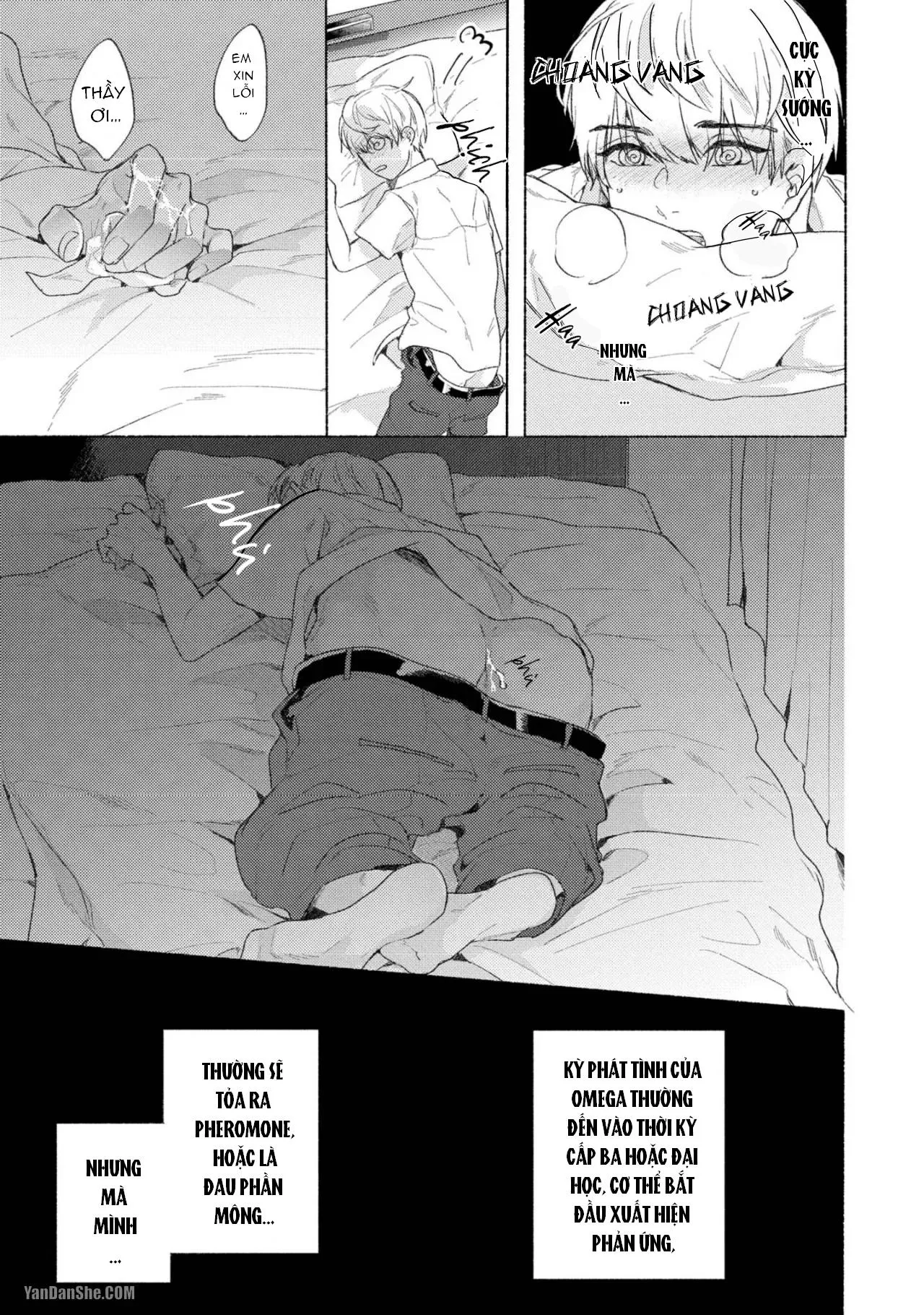 Thầy à, em không thể chịu đựng được nữa Chapter 1 Trang 28