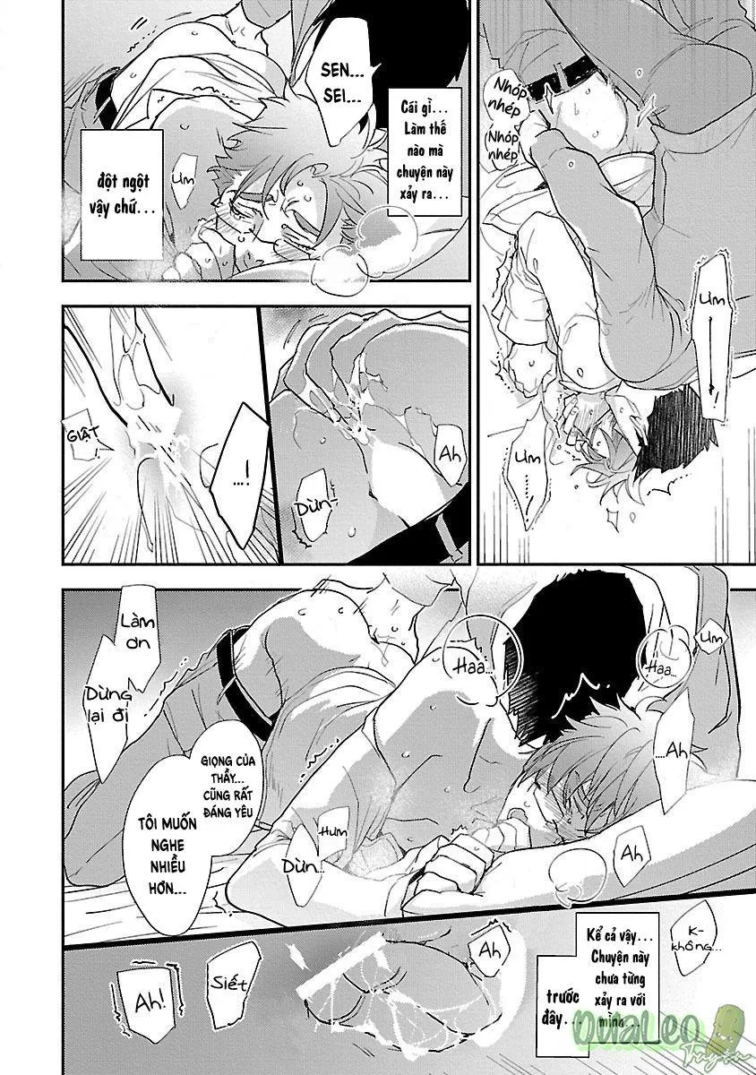 Thầy giáo à, hãy cùng nói về những câu chuyện đen tối nào! Chapter 2 Trang 10