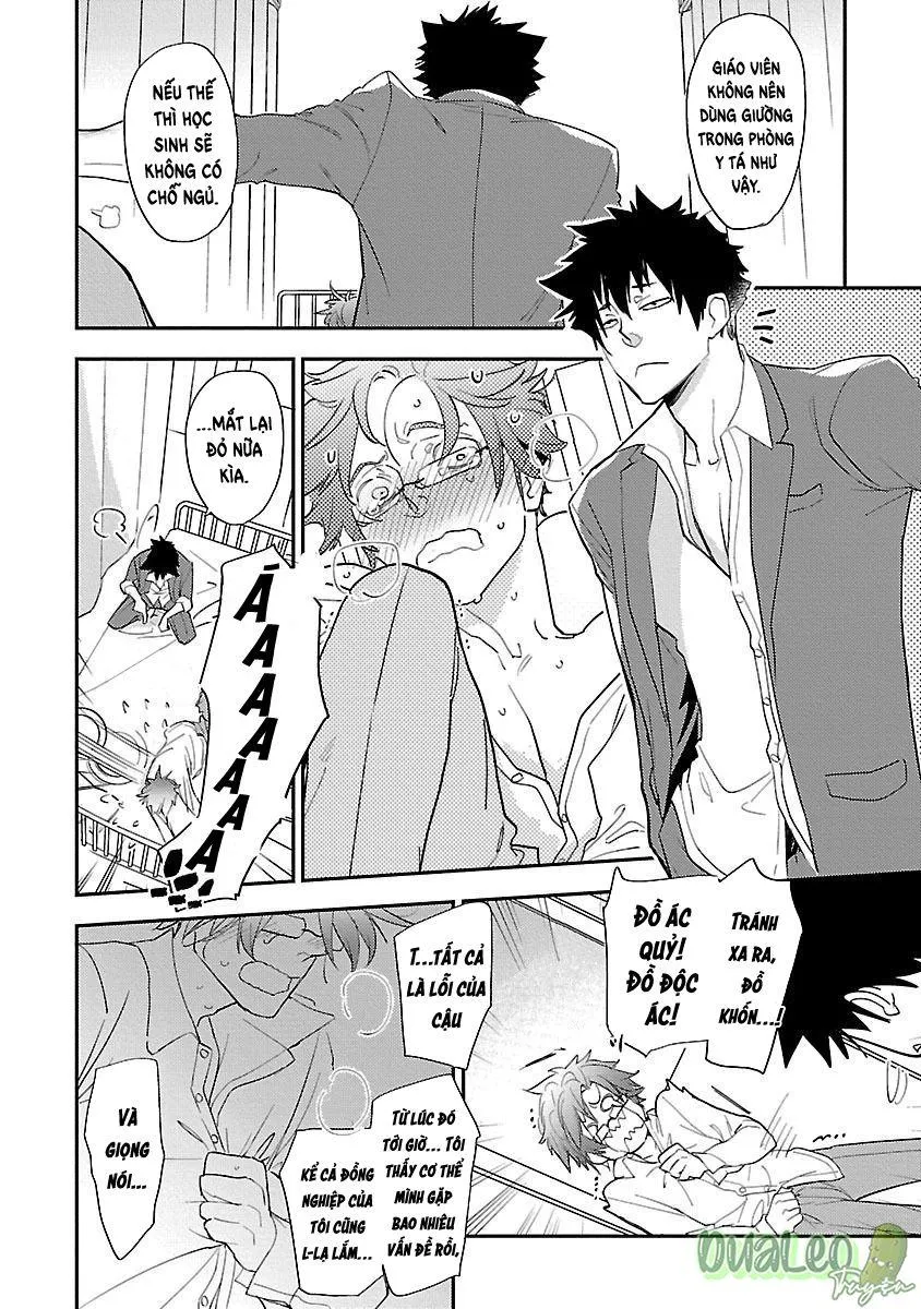 Thầy giáo à, hãy cùng nói về những câu chuyện đen tối nào! Chapter 2 Trang 12