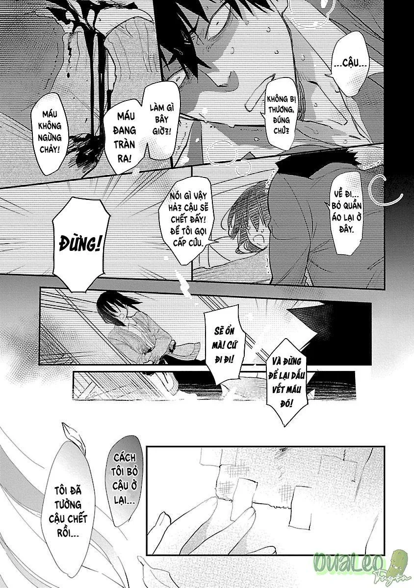 Thầy giáo à, hãy cùng nói về những câu chuyện đen tối nào! Chapter 2 Trang 21