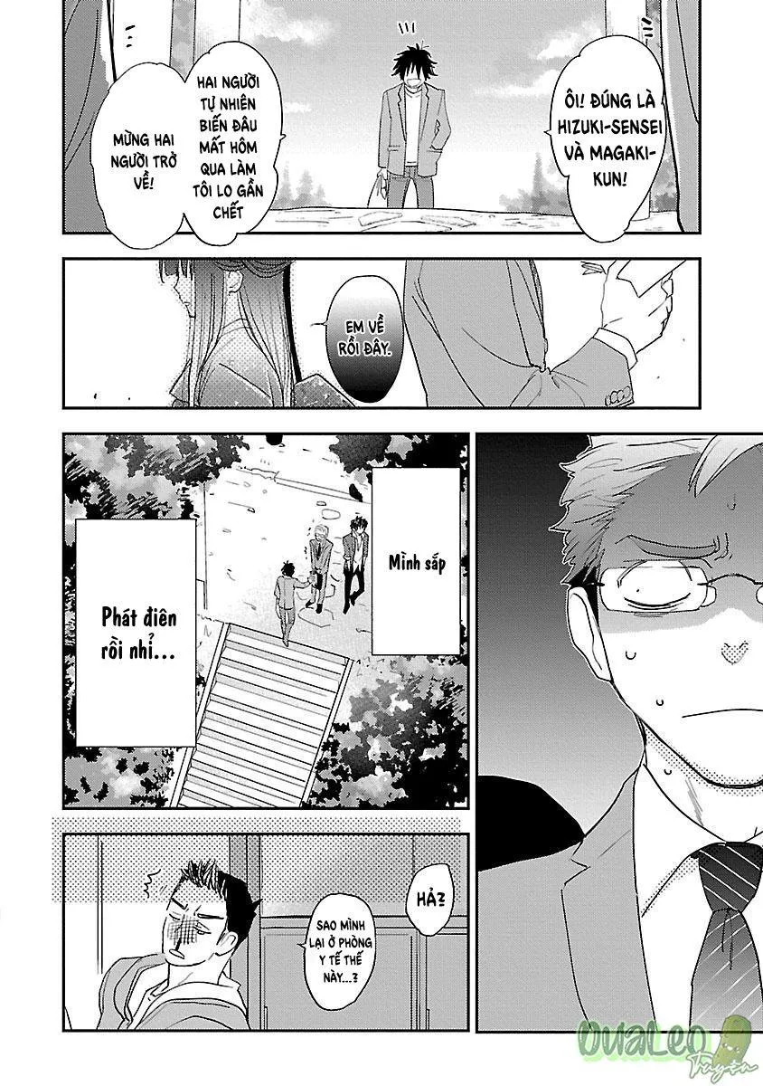 Thầy giáo à, hãy cùng nói về những câu chuyện đen tối nào! Chapter 2 Trang 24