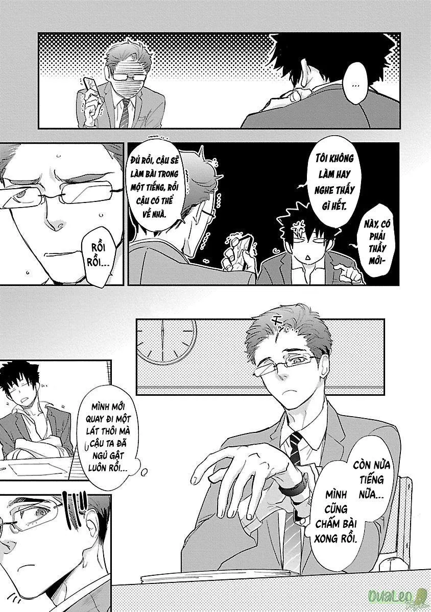 Thầy giáo à, hãy cùng nói về những câu chuyện đen tối nào! Chapter 3 Trang 5