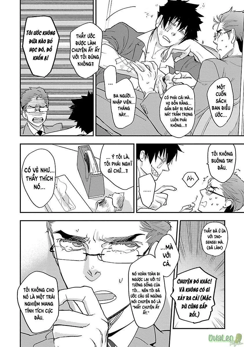 Thầy giáo à, hãy cùng nói về những câu chuyện đen tối nào! Chapter 3 Trang 12