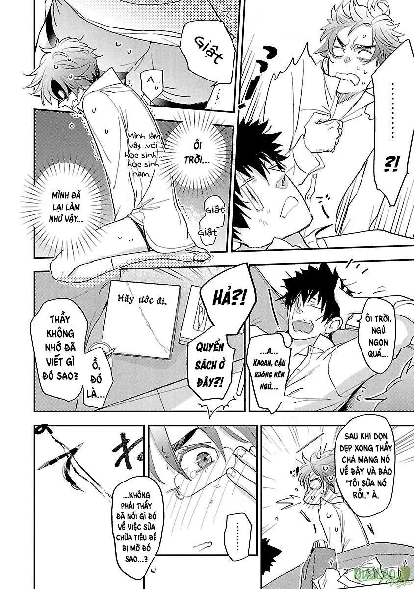 Thầy giáo à, hãy cùng nói về những câu chuyện đen tối nào! Chapter 3 Trang 22