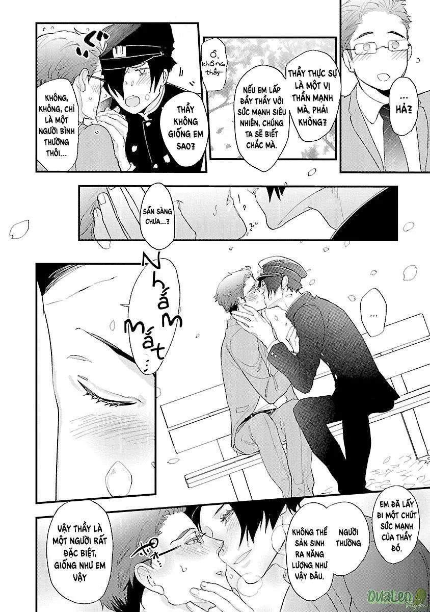 Thầy giáo à, hãy cùng nói về những câu chuyện đen tối nào! Chapter 4 Trang 8