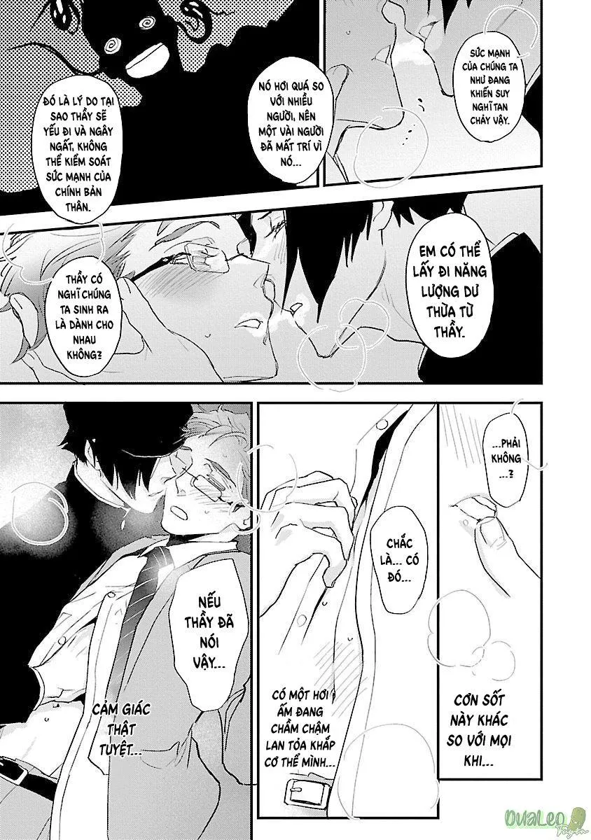 Thầy giáo à, hãy cùng nói về những câu chuyện đen tối nào! Chapter 4 Trang 9