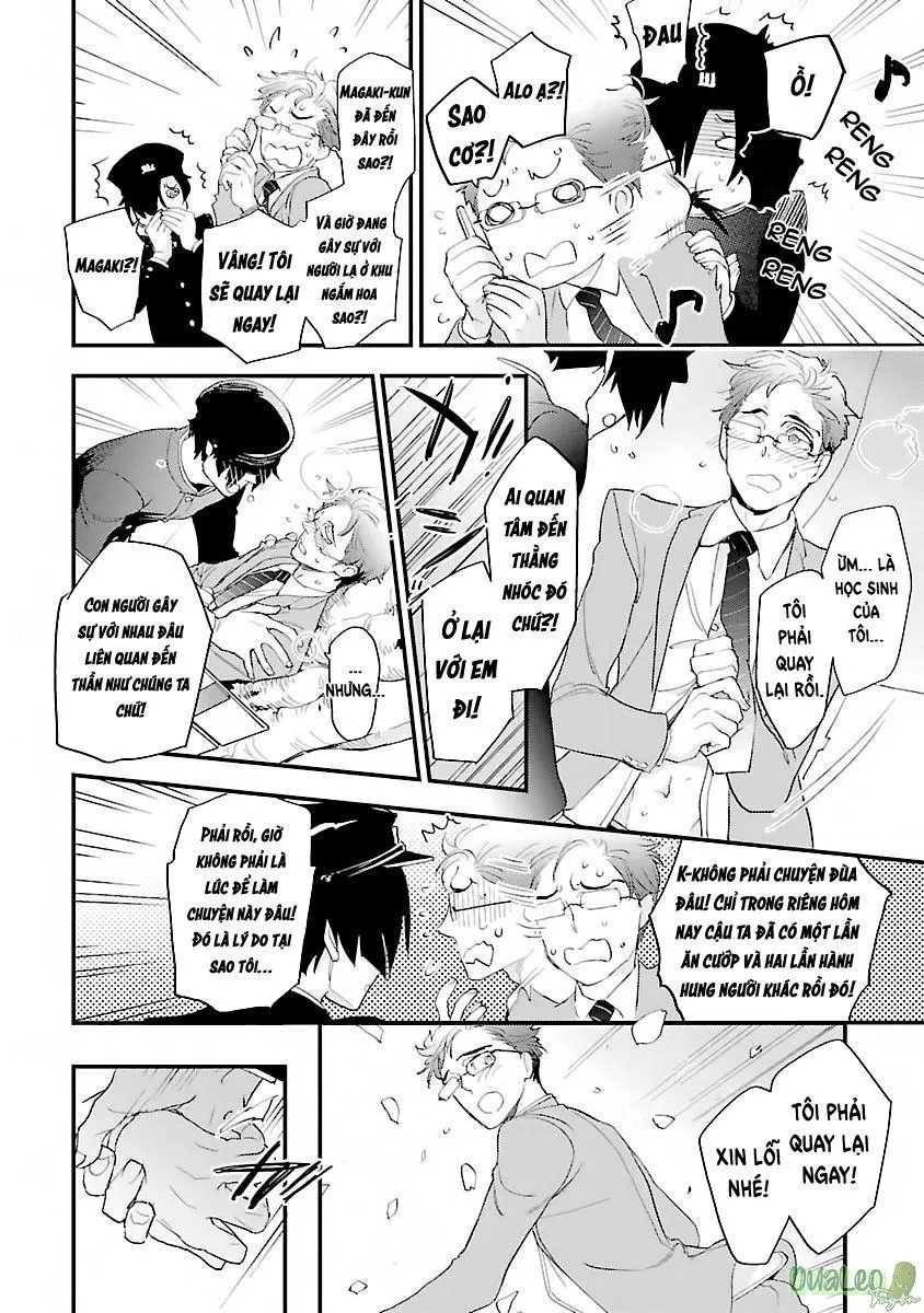 Thầy giáo à, hãy cùng nói về những câu chuyện đen tối nào! Chapter 4 Trang 10