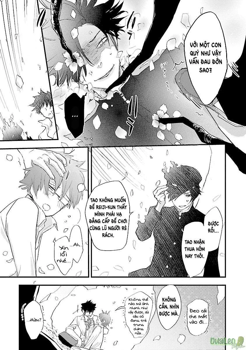 Thầy giáo à, hãy cùng nói về những câu chuyện đen tối nào! Chapter 4 Trang 21