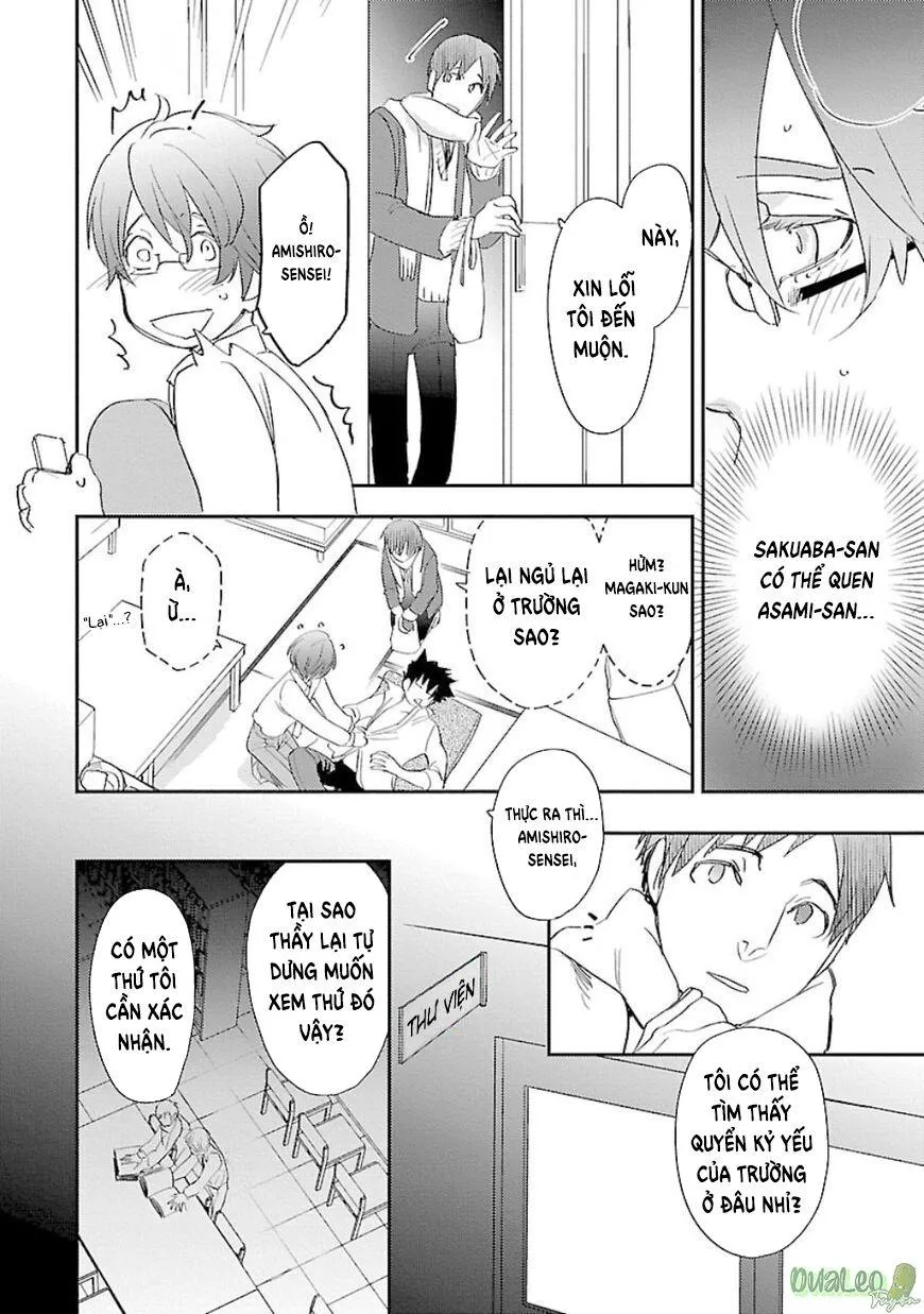 Thầy giáo à, hãy cùng nói về những câu chuyện đen tối nào! Chapter 5 Trang 22