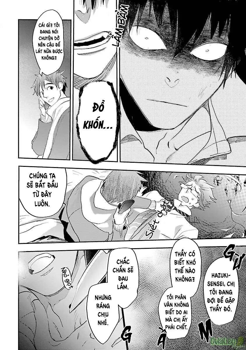 Thầy giáo à, hãy cùng nói về những câu chuyện đen tối nào! Chapter 6 Trang 8