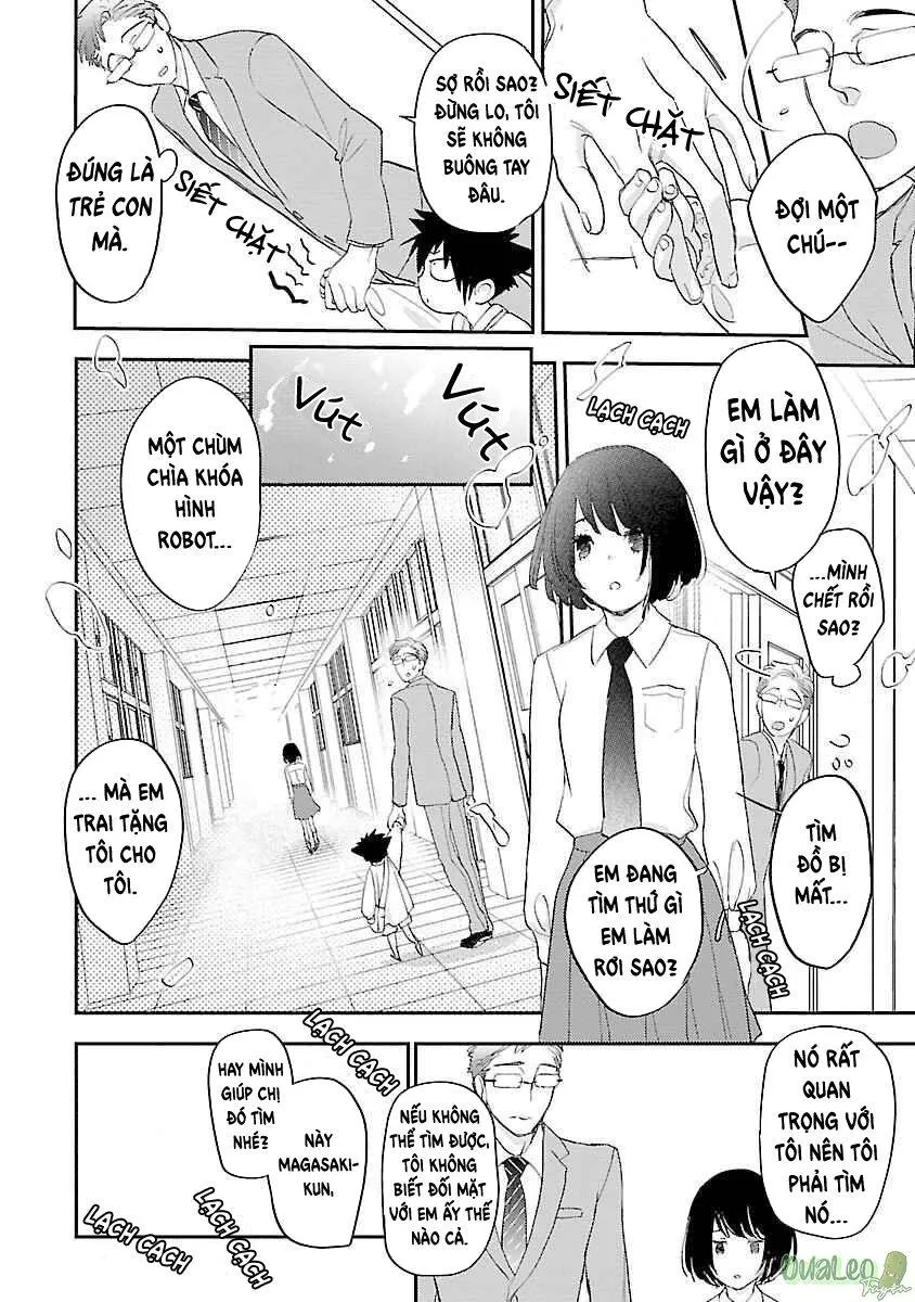 Thầy giáo à, hãy cùng nói về những câu chuyện đen tối nào! Chapter 6 Trang 12