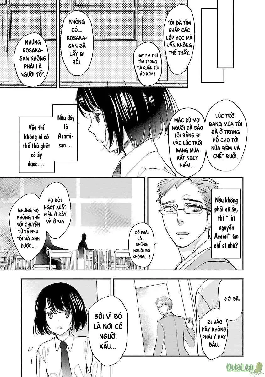 Thầy giáo à, hãy cùng nói về những câu chuyện đen tối nào! Chapter 6 Trang 13