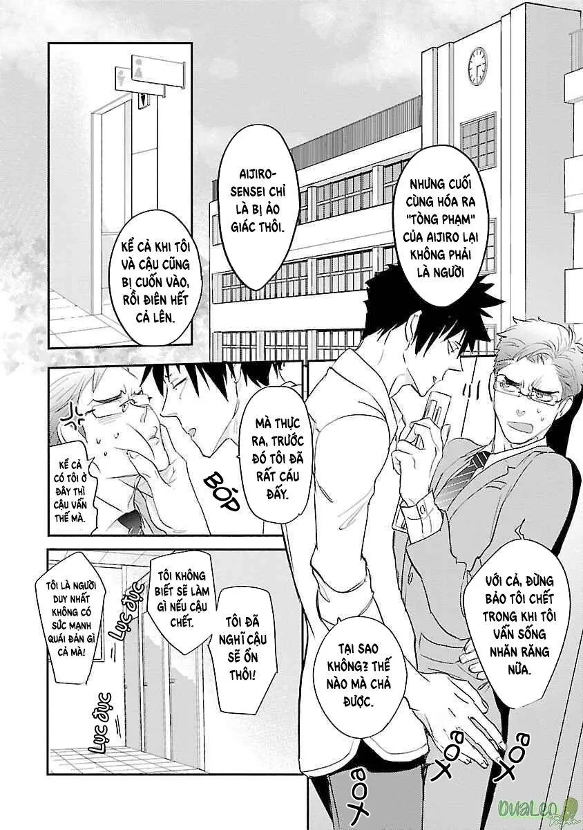 Thầy giáo à, hãy cùng nói về những câu chuyện đen tối nào! Chapter 6 Trang 28