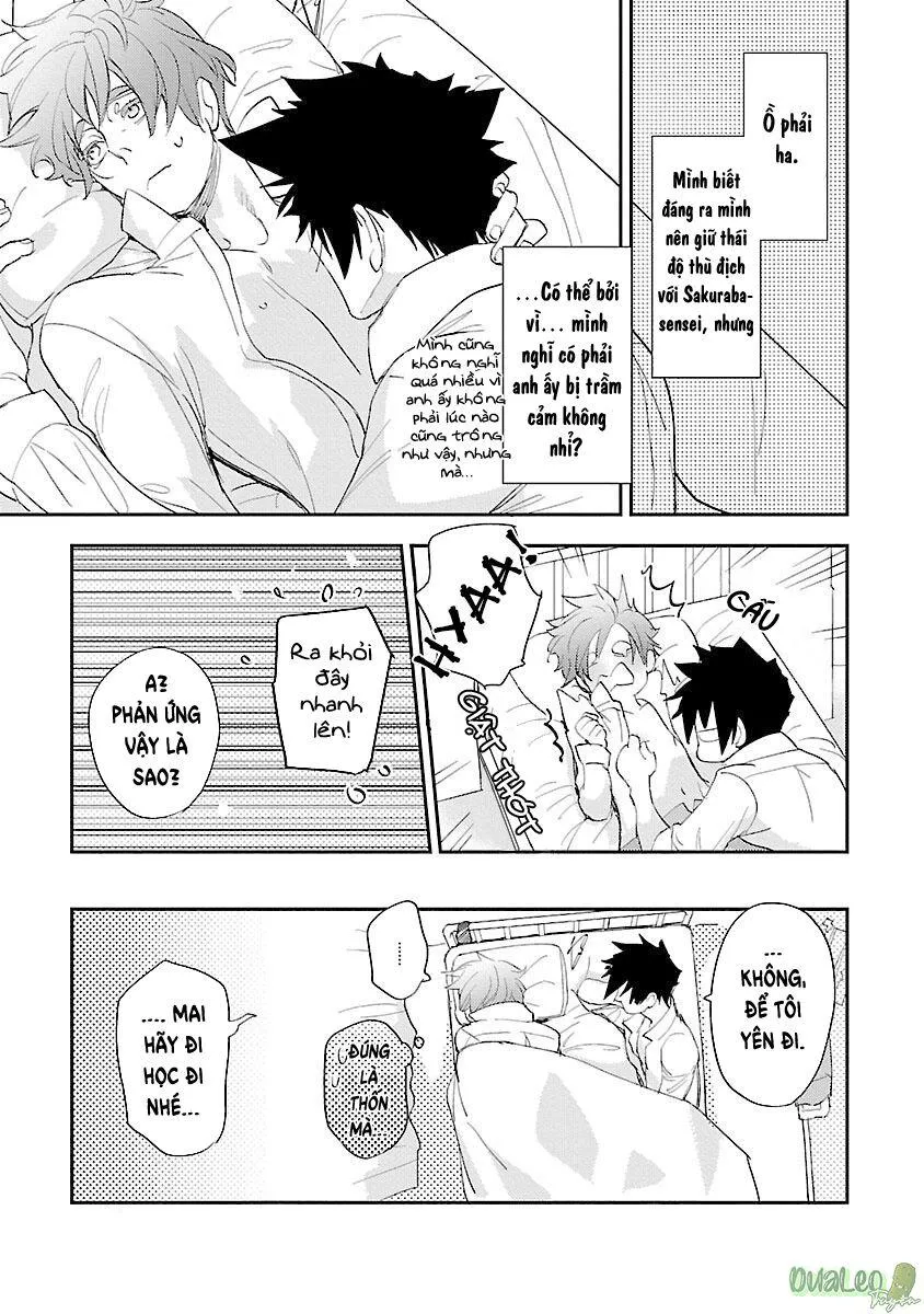 Thầy giáo à, hãy cùng nói về những câu chuyện đen tối nào! Chapter 7 Trang 12