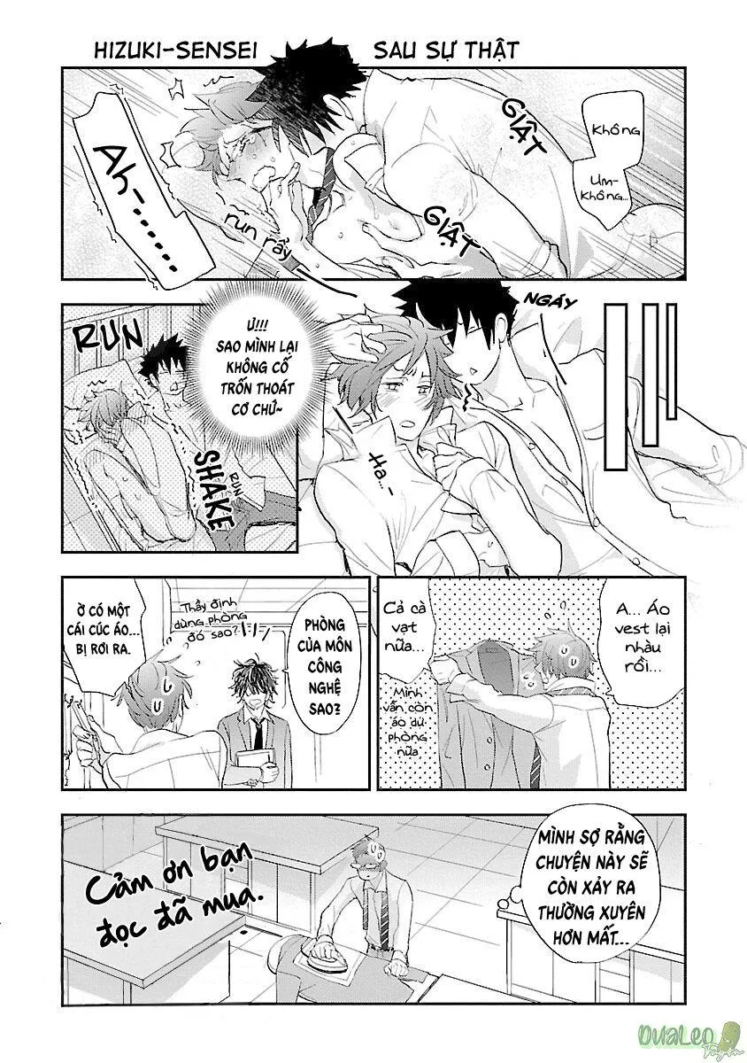 Thầy giáo à, hãy cùng nói về những câu chuyện đen tối nào! Chapter 7 Trang 13