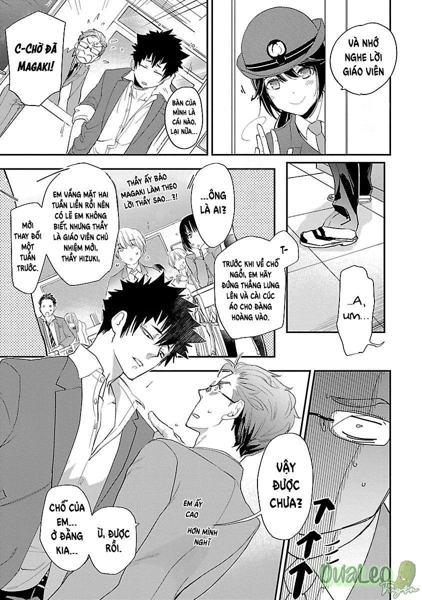 Thầy giáo à, hãy cùng nói về những câu chuyện đen tối nào! Chapter 1 Trang 4