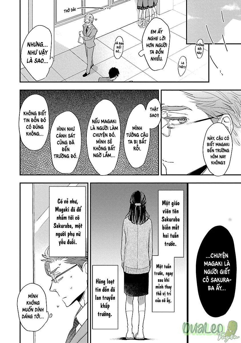 Thầy giáo à, hãy cùng nói về những câu chuyện đen tối nào! Chapter 1 Trang 5