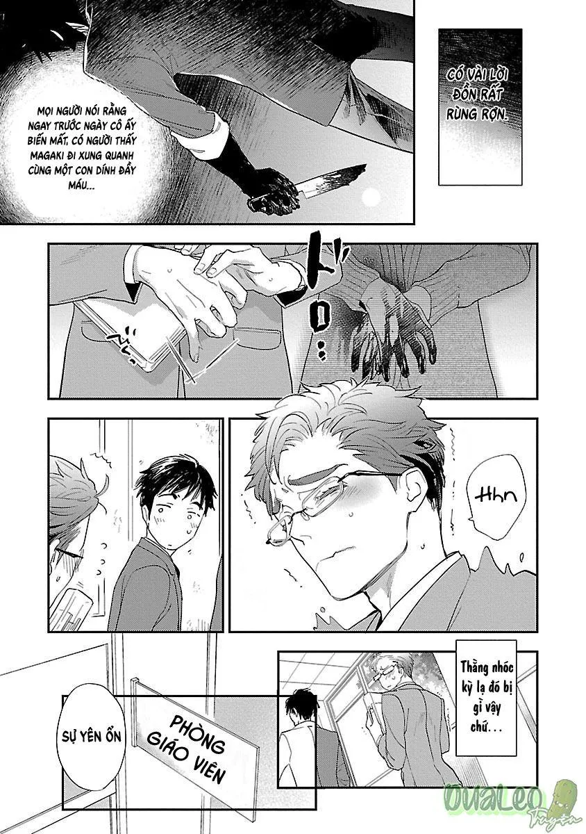 Thầy giáo à, hãy cùng nói về những câu chuyện đen tối nào! Chapter 1 Trang 6