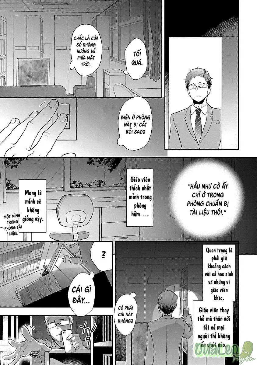 Thầy giáo à, hãy cùng nói về những câu chuyện đen tối nào! Chapter 1 Trang 10