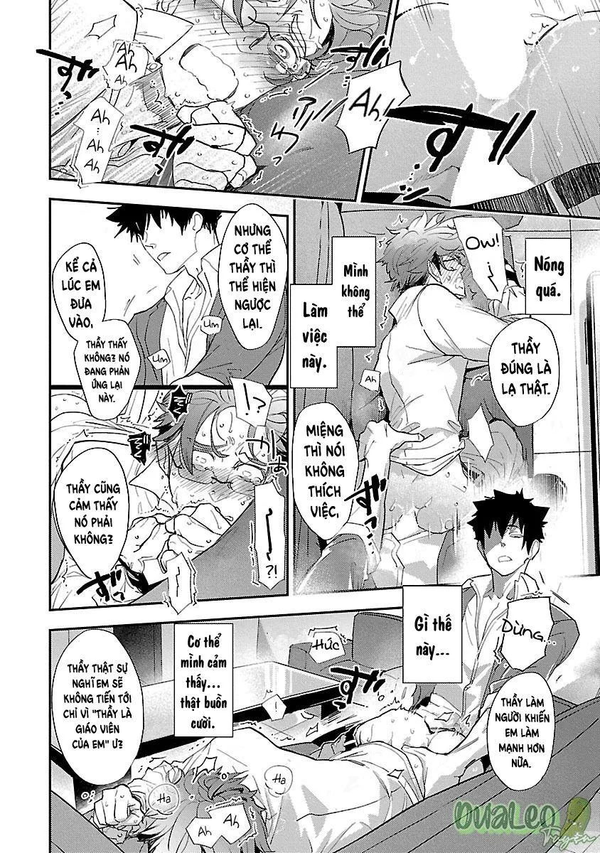 Thầy giáo à, hãy cùng nói về những câu chuyện đen tối nào! Chapter 1 Trang 21