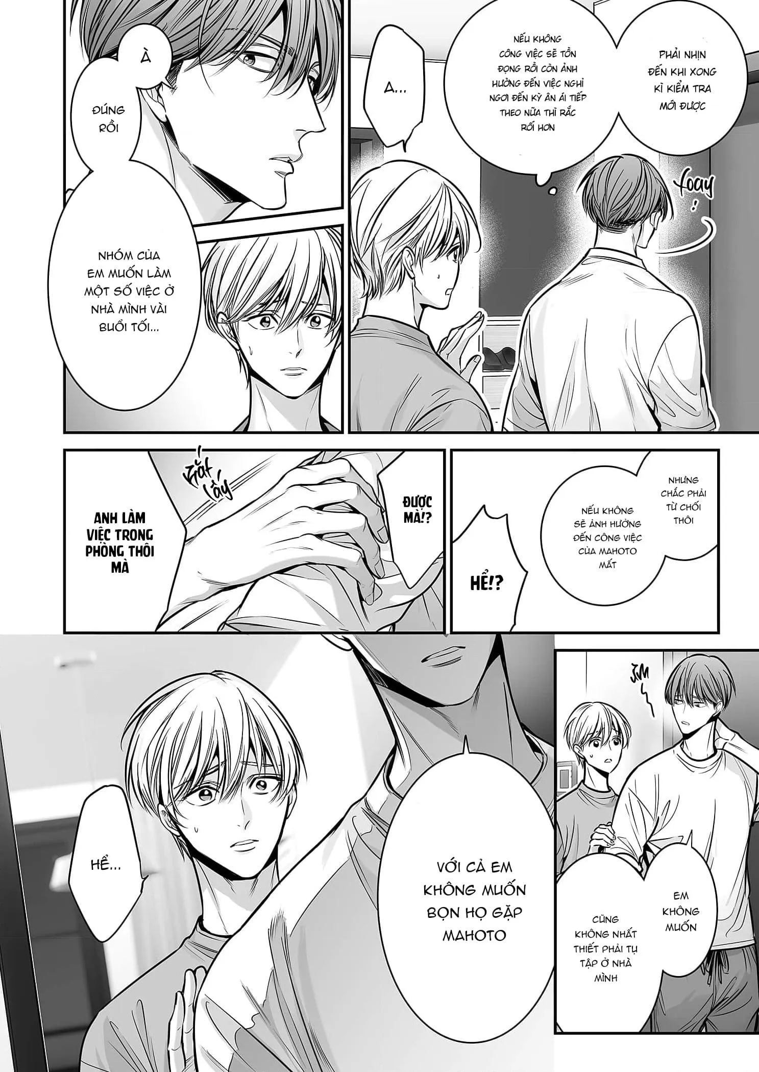 Thầy Làm Omega Của Em Đi Chapter 10 Trang 16