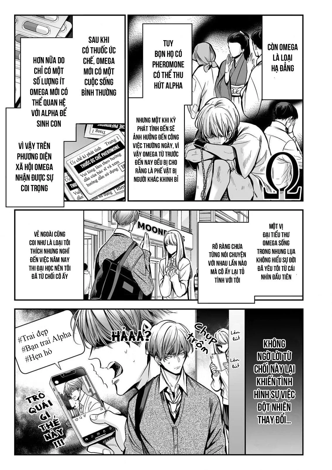 Thầy Làm Omega Của Em Đi Chapter 1 Trang 9