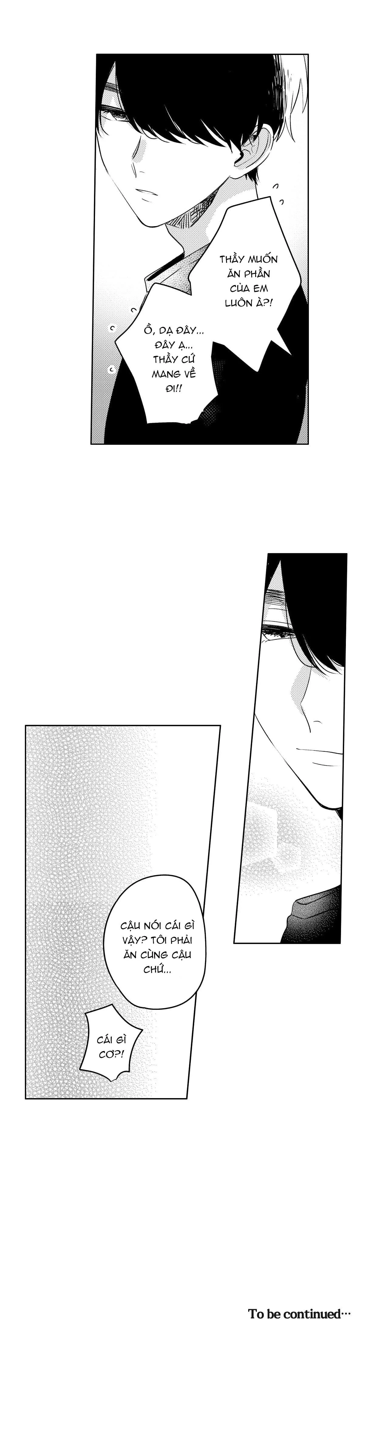 Thầy Ơi, Đừng Xấu Tính Như Thế Chapter 3 Trang 13