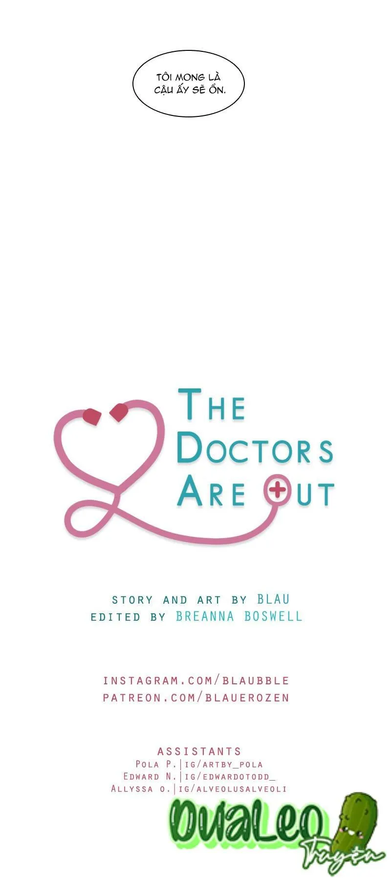The Doctors are Out Chapter 12 Trang 35
