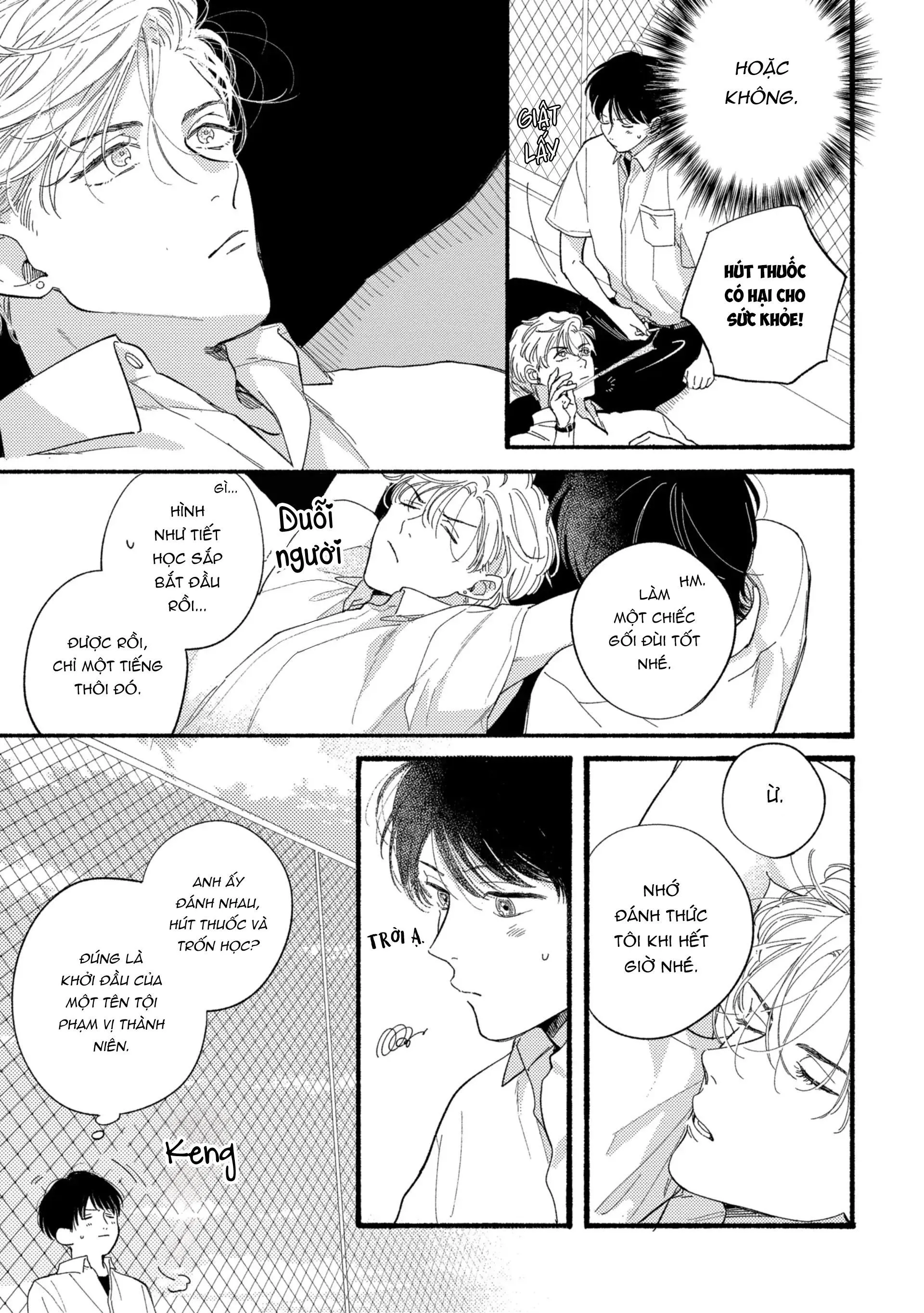 Thì Ra Mùa Xuân Hoa Nở Là Vì Em Chapter 1 Trang 27