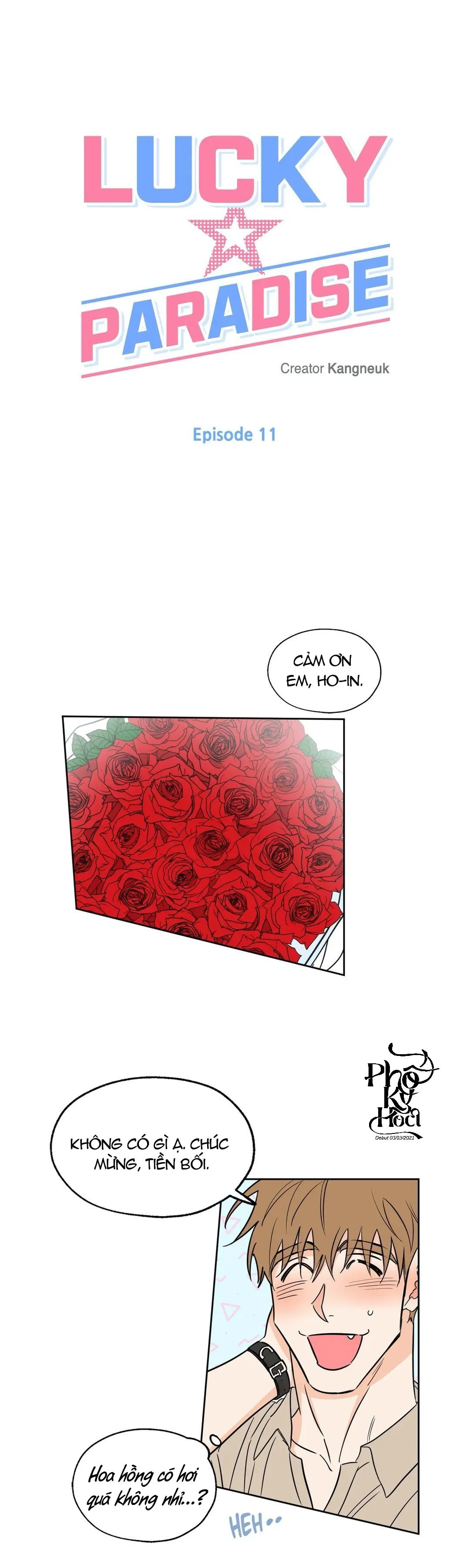 Thiên Đường May Mắn Chapter 11 Trang 19