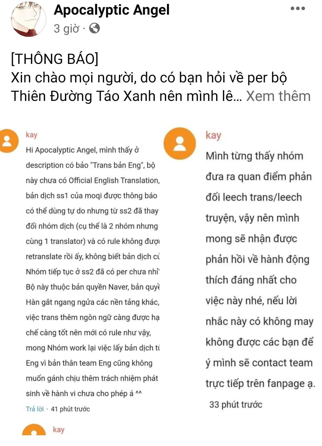 Thiên Đường Táo Xanh Chapter 50 Trang 29